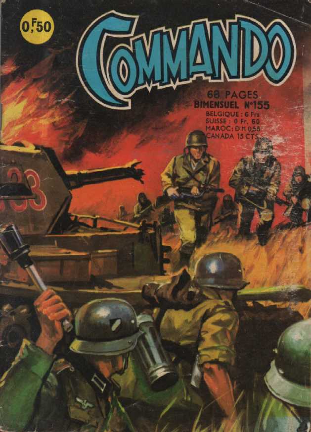 Scan de la Couverture Commando n 155